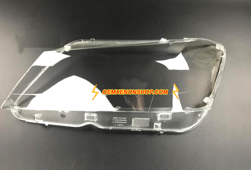 2010-2014 BMW X3 F25 Headlight Lens Cover Plastic Lenses Glasses Yellowish Scratched Lenses Crack Cracked Broken Fading Faded Fogging Foggy Haze Aging Replacement Repair
