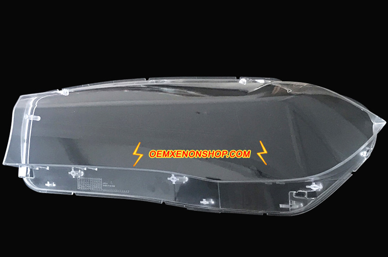 BMW X5 F15 Headlight Lens Cover Plastic Lenses Glasses Yellowish Scratched Lenses Crack Cracked Broken Fading Faded Fogging Foggy Haze Aging Replacement Repair