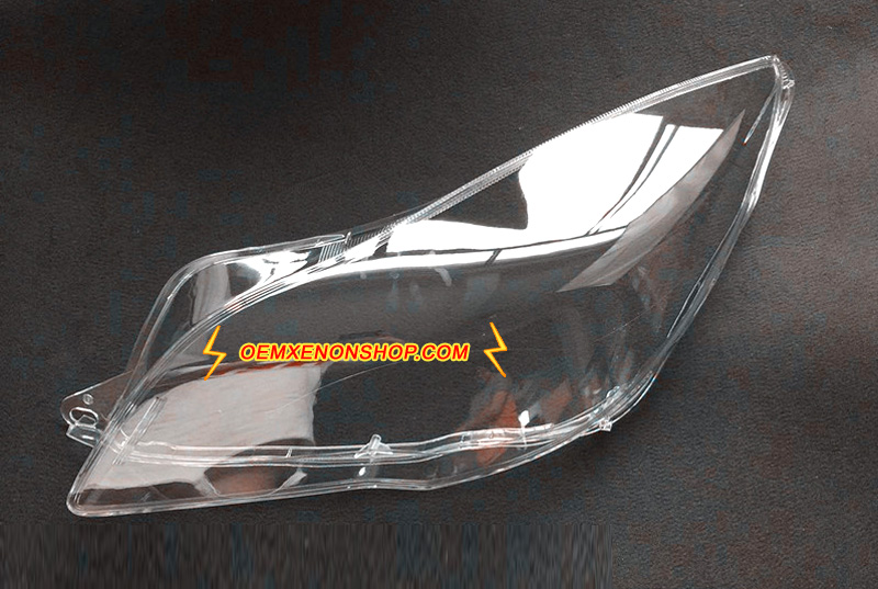 2014-2017 Chevrolet Vectra Headlight Lens Cover Foggy Yellow Plastic Lenses Glasses Replacement