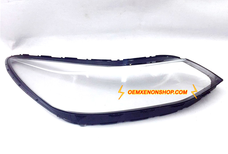 Chevrolet Cruze LED Headlight Lens Cover Foggy Yellow Plastic Lenses Glasses Replacement