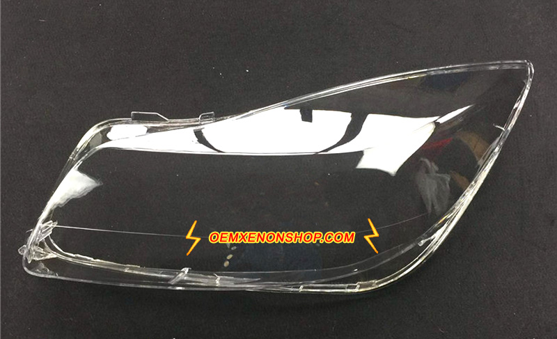 2010-2013 Chevrolet Vectra Headlight Lens Cover Foggy Yellow Plastic Lenses Glasses Replacement