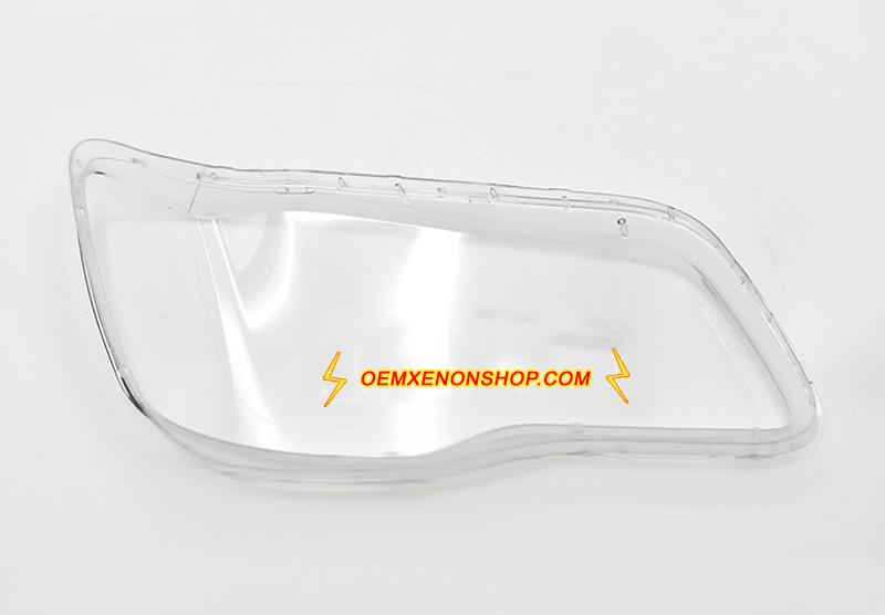 2011-2021 Chrysler 300C SRT-8 Lancia Thema Headlight Lens Cover Foggy Yellow Plastic Lenses Glasses Replacement