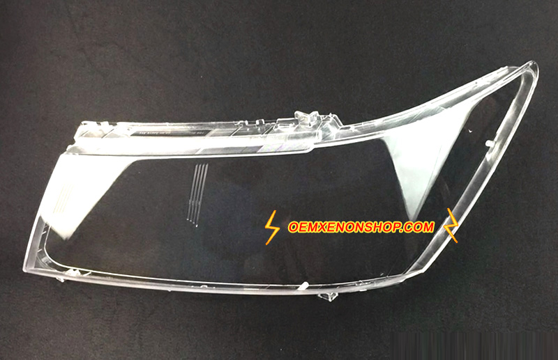 2009-2015 Dodge Journey JCUV Headlight Lens Cover Foggy Yellow Plastic Lenses Glasses Replacement