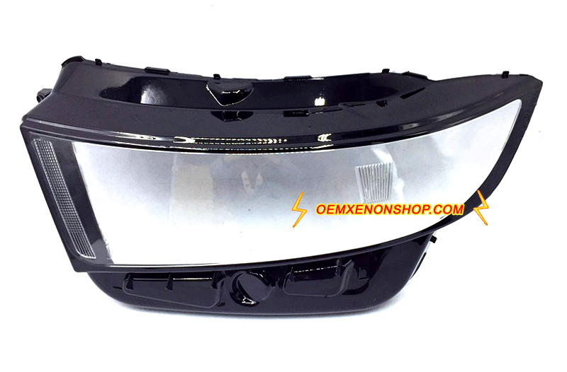 Ford Edge LED Headlight Lens Cover Foggy Yellow Plastic Lenses Glasses Replacement