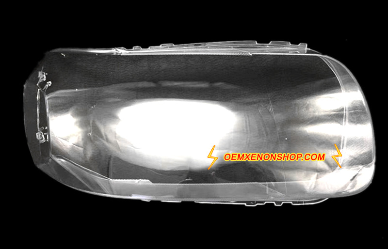 2005-2011 Ford Escape Maverick Headlight Lens Cover Foggy Yellow Plastic Lenses Glasses Replacement