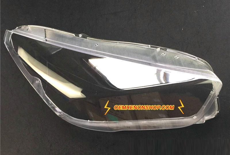 Ford Kuga Escape LED Headlight Lens Cover Foggy Yellow Plastic Lenses Glasses Replacement