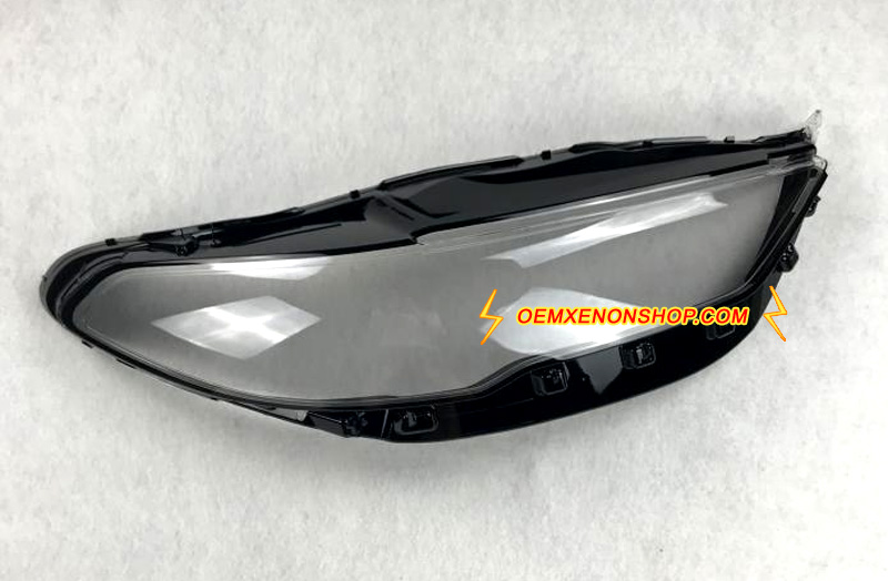 Ford Mondeo Mk5 LED Headlight Lens Cover Foggy Yellow Plastic Lenses Glasses Replacement