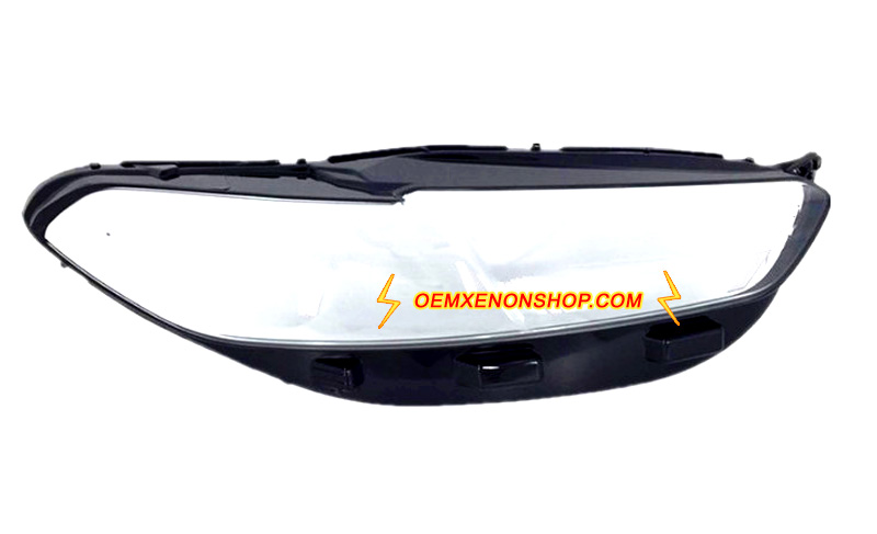 Ford Mondeo Mk5 Headlight Lens Cover Foggy Yellow Plastic Lenses Glasses Replacement