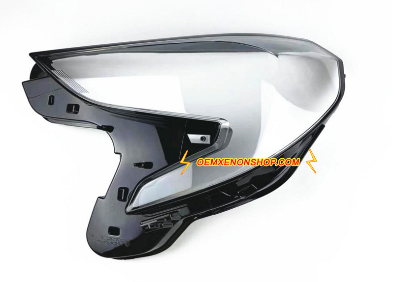 2018-2021 GMC Terrain LED Headlight Lens Cover Foggy Yellow Plastic Lenses Glasses Replacement