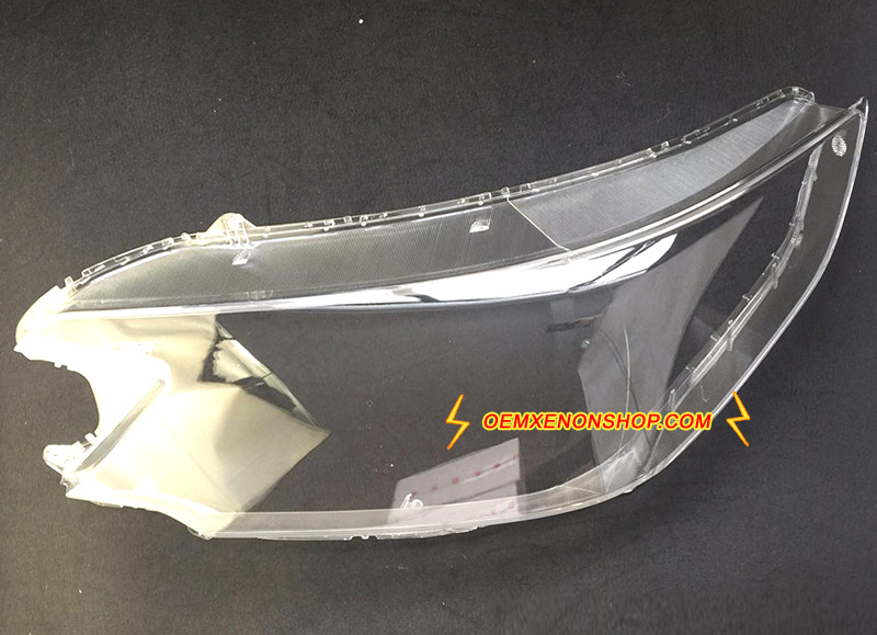 Honda CR-V Gen4 Headlight Lens Cover Foggy Yellow Plastic Lenses Glasses Replacement