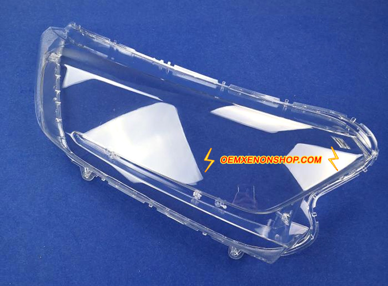 Honda CRV Gen5 LED Headlight Lens Cover Foggy Yellow Plastic Lenses Glasses Replacement
