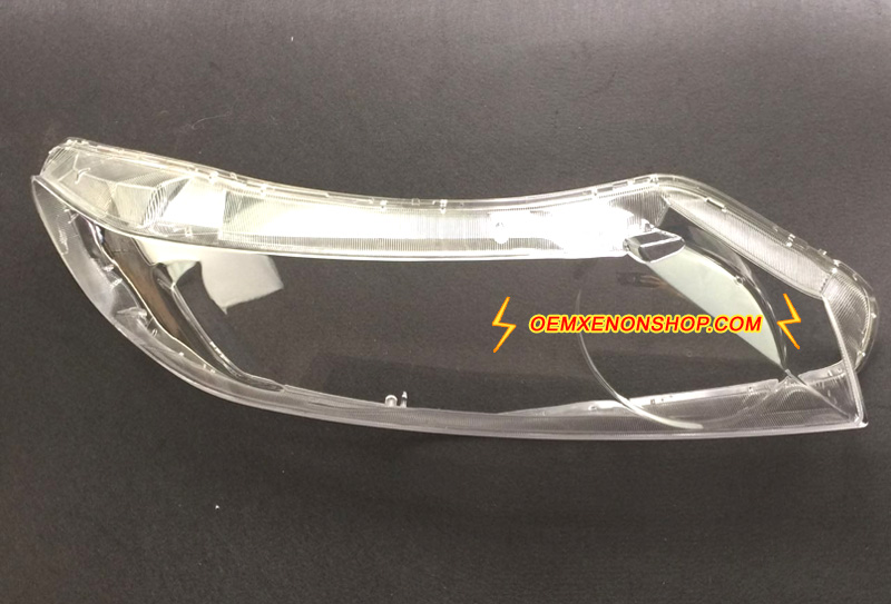 Honda Civic Gen8 Headlight Lens Cover Foggy Yellow Plastic Lenses Glasses Replacement