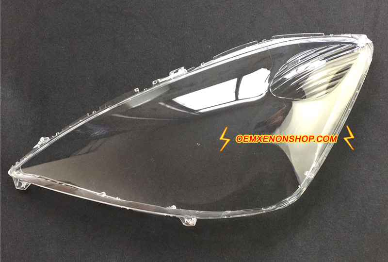 Honda Fit Jazz Gen2 Headlight Lens Cover Foggy Yellow Plastic Lenses Glasses Replacement