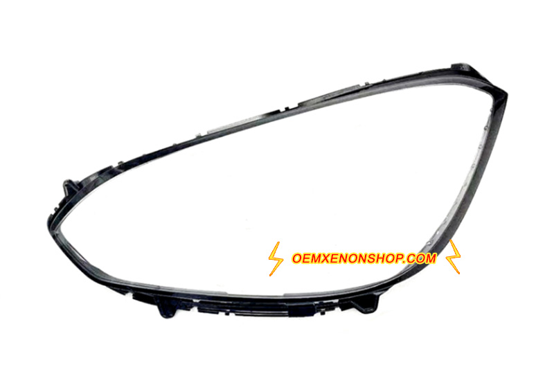 2022-2023 Honda Jazz Fit Gen4 LED Headlight Lens Cover Foggy Yellow Plastic Lenses Glasses Replacement