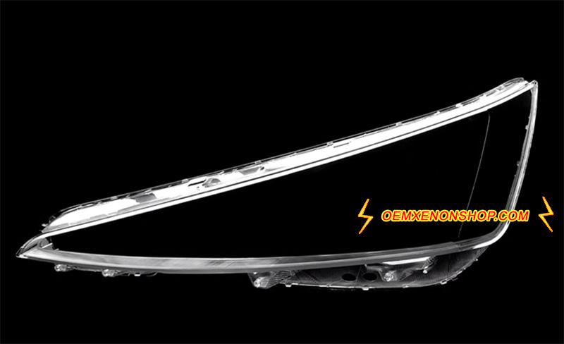 2017-2019 Hyundai Elantra Avante i30 Headlight Lens Cover Plastic Lenses Glasses Shell Restoration Protectors Replacement