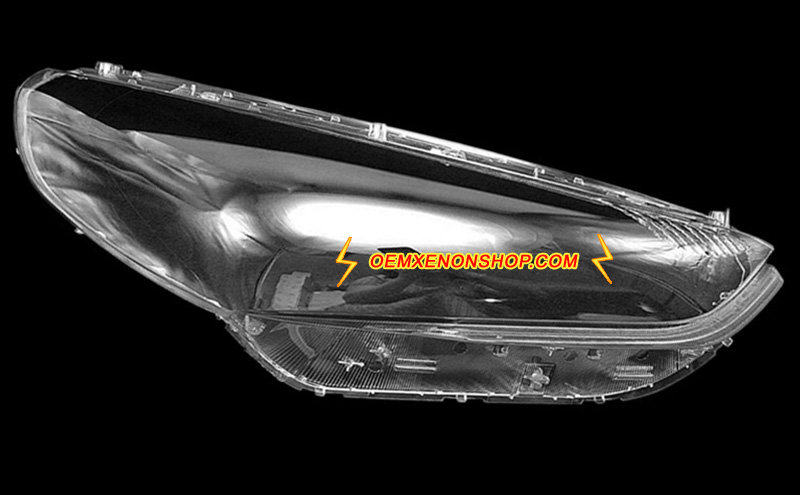 Hyundai Sonata Gen8 Headlight Lens Cover Foggy Yellow Plastic Lenses Glasses Replacement