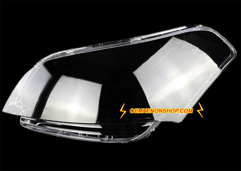 2008-2013 Kia Soul Headlight Lens Cover Foggy Yellow Plastic Lenses Glasses Replacement