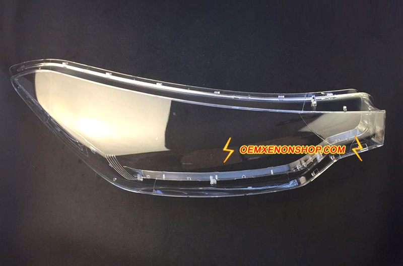 Kia K3 Cerato Headlight Lens Cover Foggy Yellow Plastic Lenses Glasses Replacement