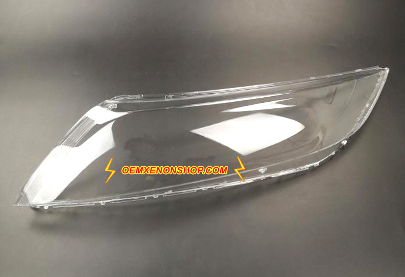 Kia K5 Optima Xenon Headlight Lens Cover Foggy Yellow Plastic Lenses Glasses Replacement