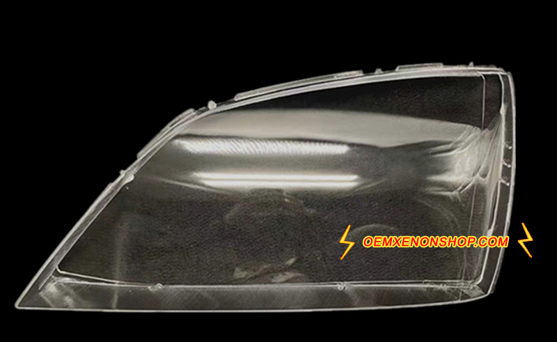 2002-2006 Kia Sorento Headlight Lens Cover Foggy Yellow Plastic Lenses Glasses Replacement