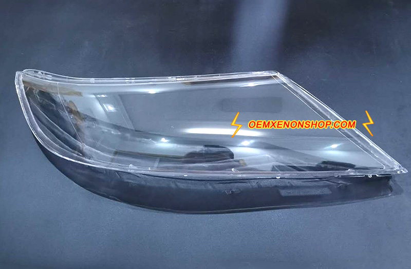 2009-2013 Kia Sorento Headlight Lens Cover Foggy Yellow Plastic Lenses Glasses Replacement