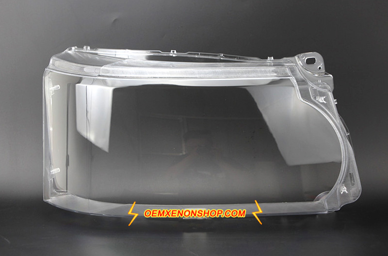 Land Rover Range Rover L322 Headlight Lens Cover Foggy Yellow Plastic Lenses Glasses Replacement
