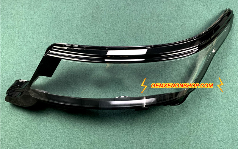 Range Rover Sport L494 Laser LED Headlight Lens Cover Foggy Yellow Plastic Lenses Glasses Replacement