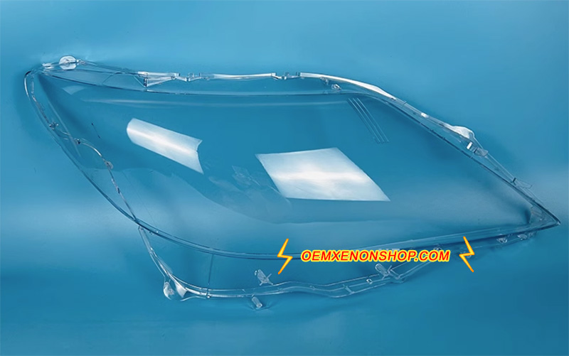 2010-2012 Lexus Lexus LS460 LS600H Xenon Headlight Lens Cover Foggy Yellow Plastic Lenses Glasses Replacement
