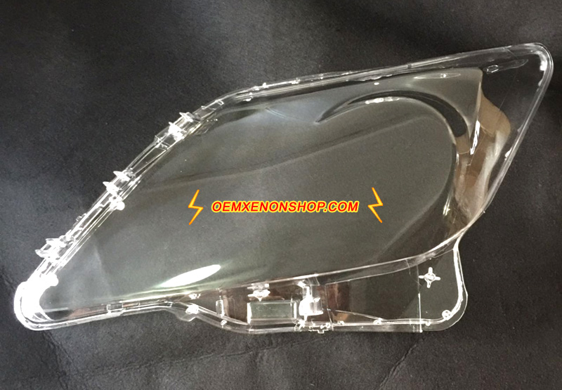 Lexus J200 LX570 LX460 LX470 LX450D Xenon Headlight Lens Cover Foggy Yellow Plastic Lenses Glasses Replacement