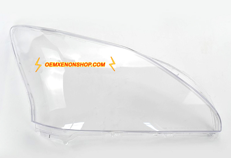 Lexus RX XU30 RX330 RX400 RX350 Gen2 Headlight Lens Cover Foggy Yellow Plastic Lenses Glasses Replacement