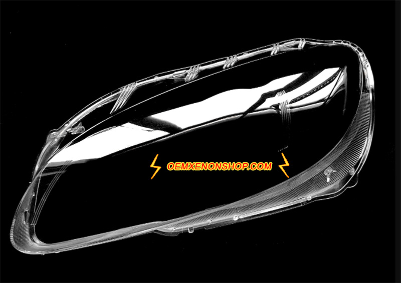 2009-2014 Mazda MX-5 Headlight Lens Cover Foggy Yellow Plastic Lenses Glasses Replacement