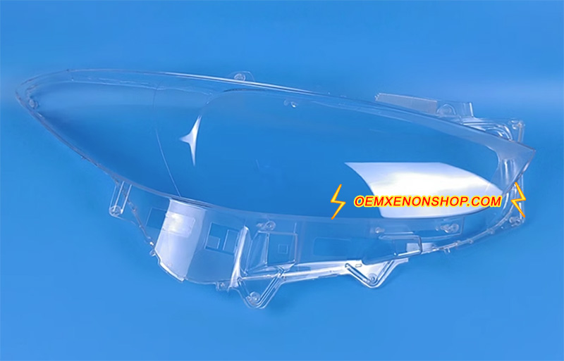 2017-2019 Mazda3 Axela Headlight Lens Cover Foggy Yellow Plastic Lenses Glasses Replacement