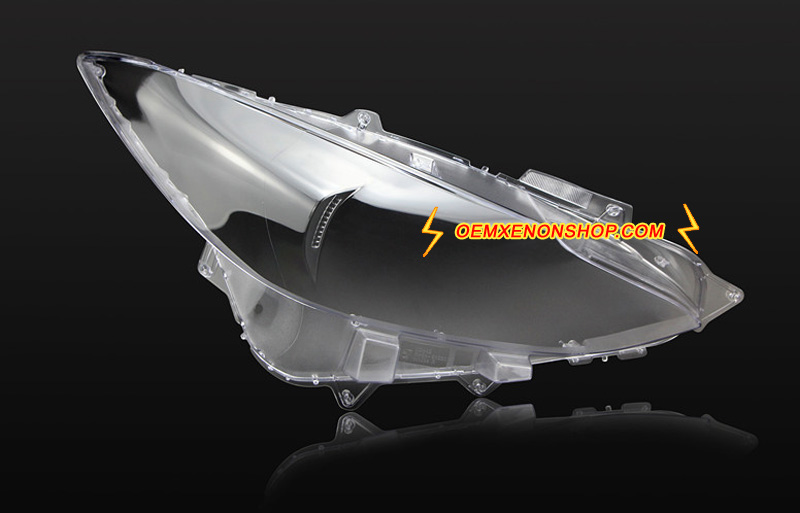 Mazda3 Axela Headlight Lens Cover Foggy Yellow Plastic Lenses Glasses Replacement