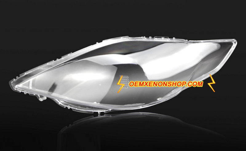 Mazda5 Premacy Headlight Lens Cover Foggy Yellow Plastic Lenses Glasses Replacement