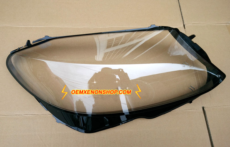 Mercedes Benz W205 C180 C200 C260L C280 C300 Replacement Headlight Lens Cover Plastic Lenses Glasses