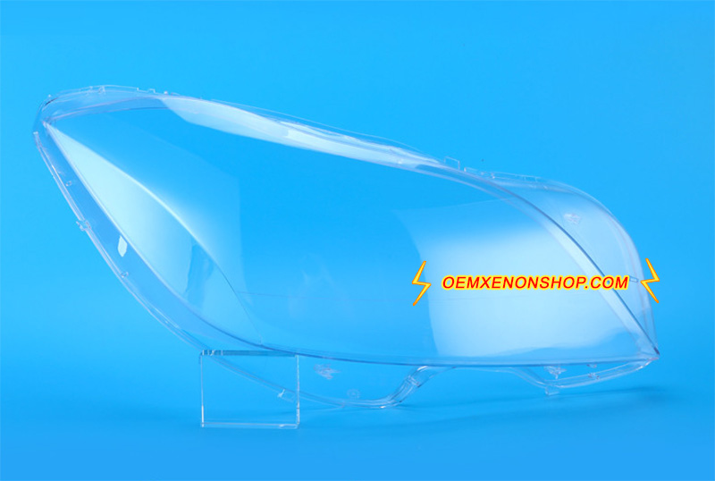 2010-2015 Mercedes-Benz CLS-Class C218 Headlight Lens Cover Foggy Yellow Plastic Lenses Glasses Replacement