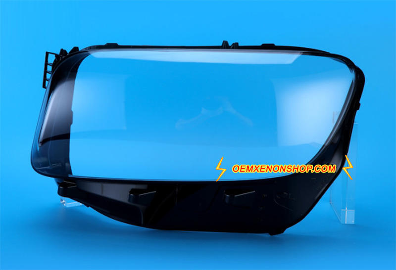 2019-2023 Mercedes-Benz GLB-Class X247 Headlight Lens Cover Foggy Yellow Plastic Lenses Glasses Replacement