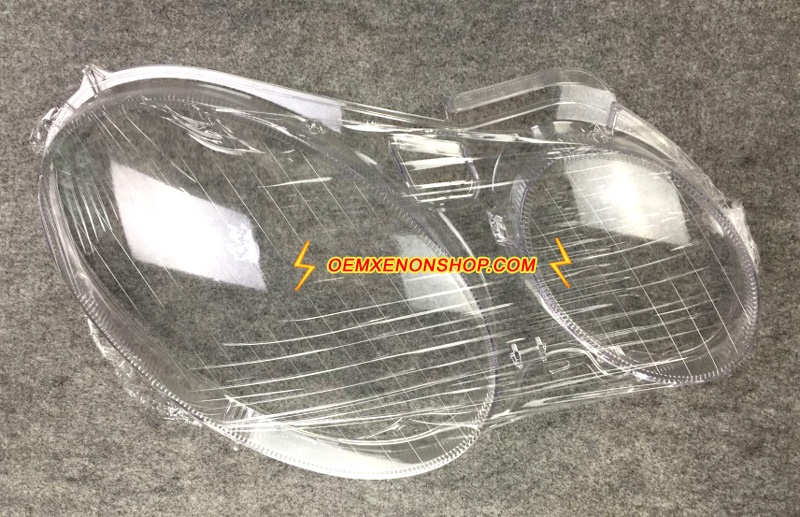 Mercedes-Benz E-Class W211 E200 E220 E280 E300 E320 E350 E420 E500 E55 AMG Replacement Headlight Lens Cover Plastic Lenses Glasses