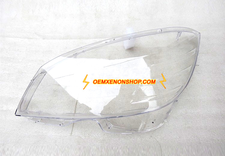 2008-2011 Mercedes-Benz CLC-Class  Headlight Lens Cover Foggy Yellow Plastic Lenses Glasses Replacement