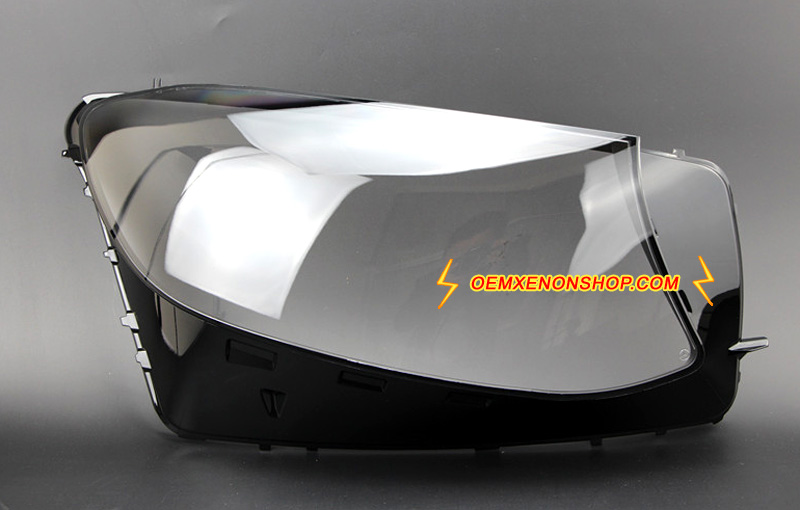 Mercedes-Benz GLC-Class X253 Headlight Lens Cover Foggy Yellow Plastic Lenses Glasses Replacement