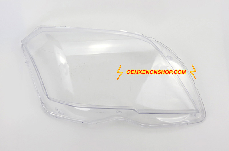 Mercedes-Benz S-Class W221 Headlight Lens Cover Foggy Yellow Plastic Lenses Glasses Replacement