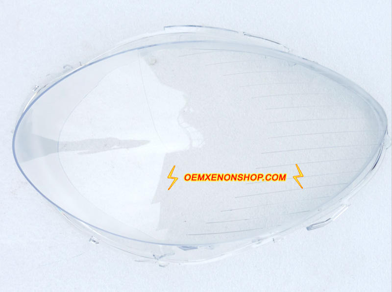 Mercedes-Benz R-Class W251 Headlight Lens Cover Foggy Yellow Plastic Lenses Glasses Replacement