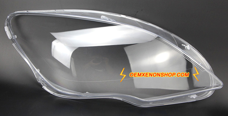 Mercedes-Benz R-Class W251 Xenon Headlight Lens Cover Foggy Yellow Plastic Lenses Glasses Replacement