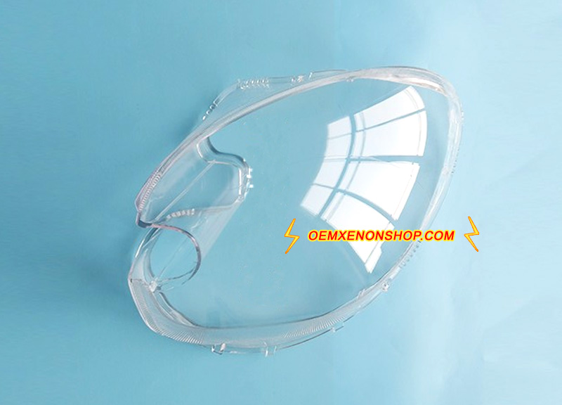 Mini Countryman R60 Headlight Lens Cover Foggy Yellow Plastic Lenses Glasses Replacement