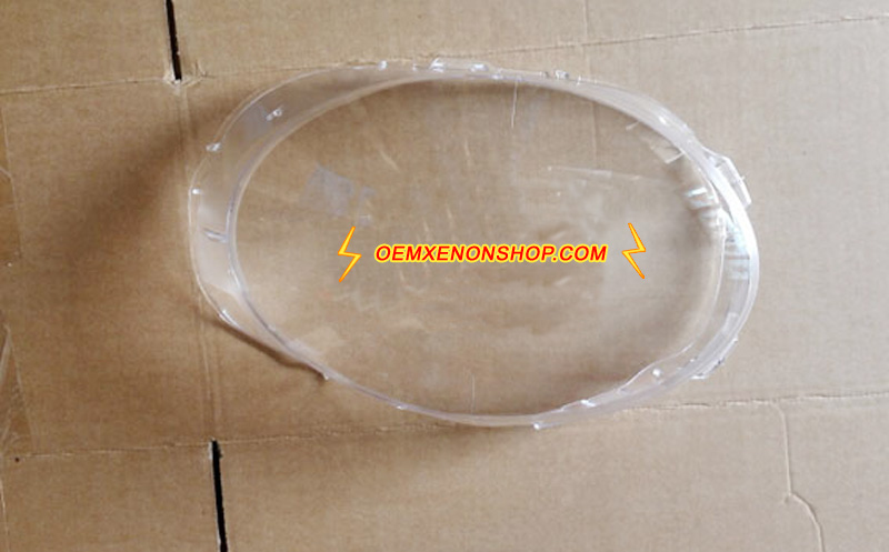 Mini R55 Replacement Headlight Lens Shell Cover Plastic Lenses Glasses