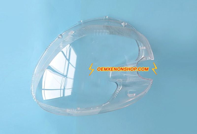 Mini Hatch Cooper R56 R57 Xenon HID Headlight Lens Cover Foggy Yellow Plastic Lenses Glasses Replacement