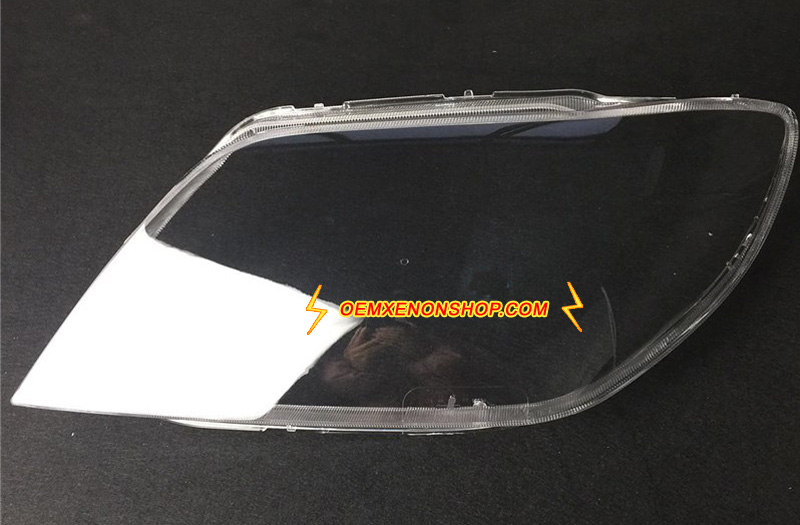 Mitsubishi Outlander Montero Airtrek Headlight Lens Cover Foggy Yellow Plastic Lenses Glasses Replacement
