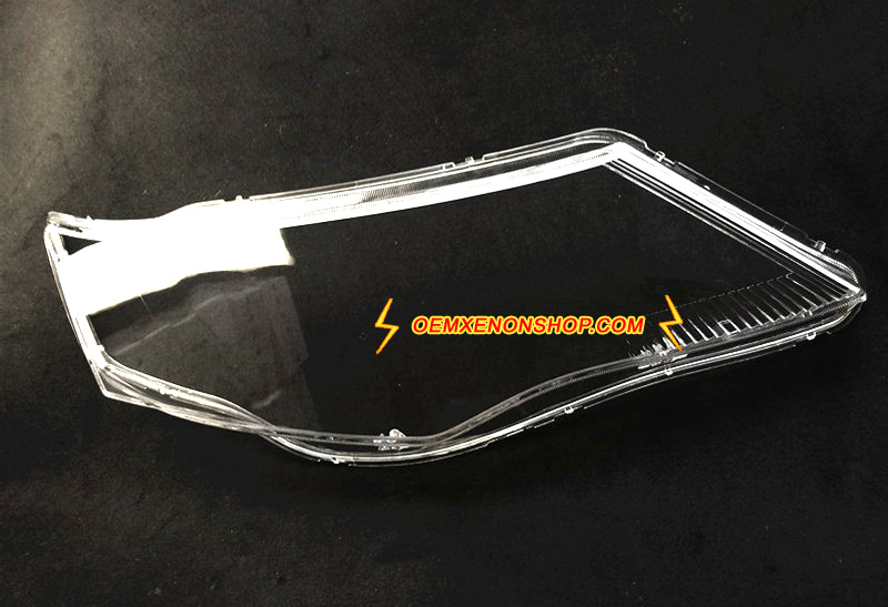 Mitsubishi Outlander Headlight Lens Cover Foggy Yellow Plastic Lenses Glasses Replacement