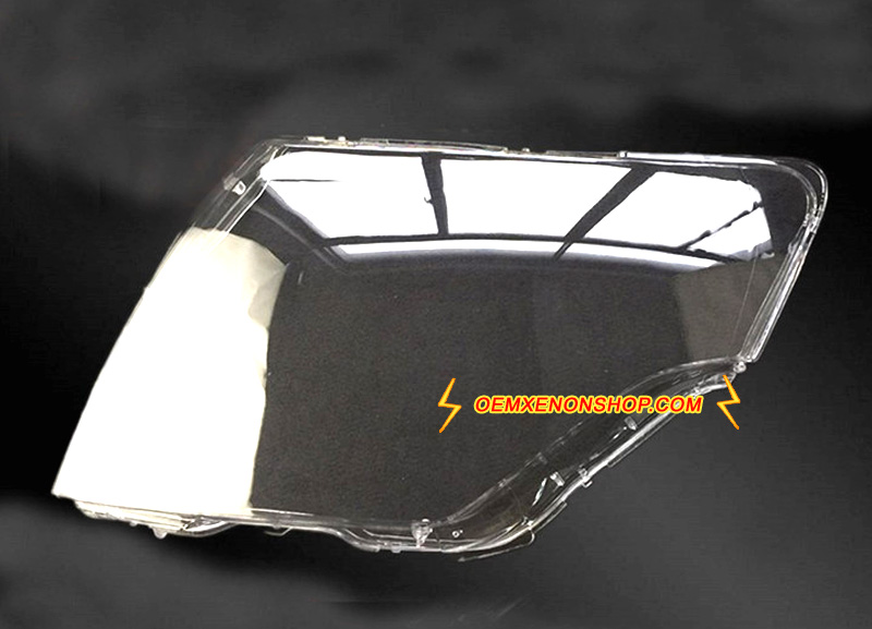 Mitsubishi Pajero Montero Shogun V80 V93 V97 Headlight Lens Cover Foggy Yellow Plastic Lenses Glasses Replacement