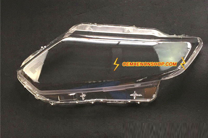 Nissan X-Trail T32 Headlight Lens Cover Foggy Yellow Plastic Lenses Glasses Replacement